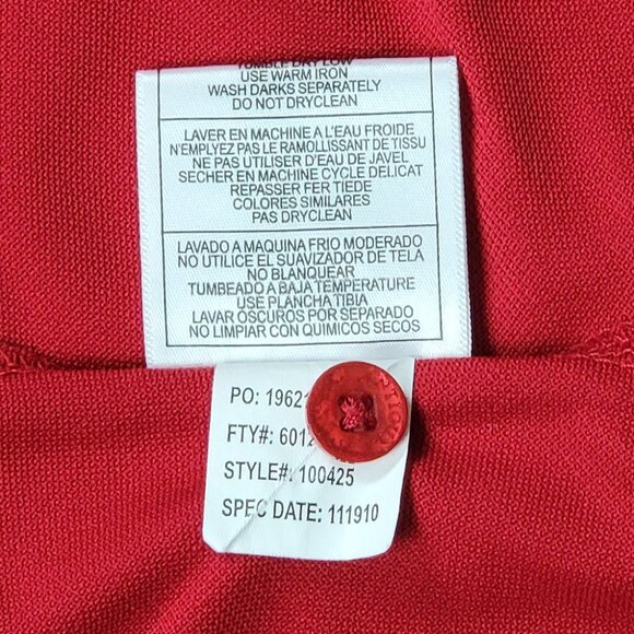 Men's Antigua MLB Boston Red Sox Baseball Polo Shirt - M - Picture 8 of 9